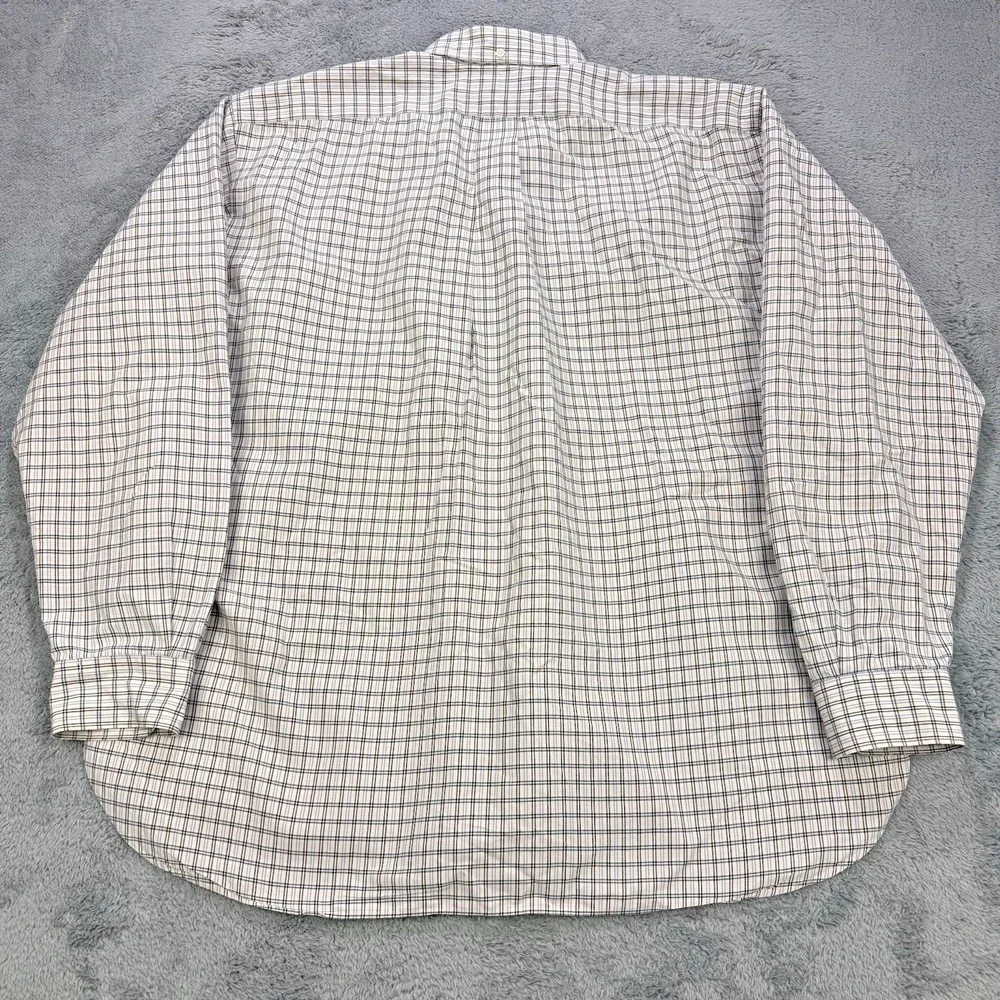 Polo Ralph Lauren McMeel Shirt Men XL Blue Black Gingham Button Down Performance